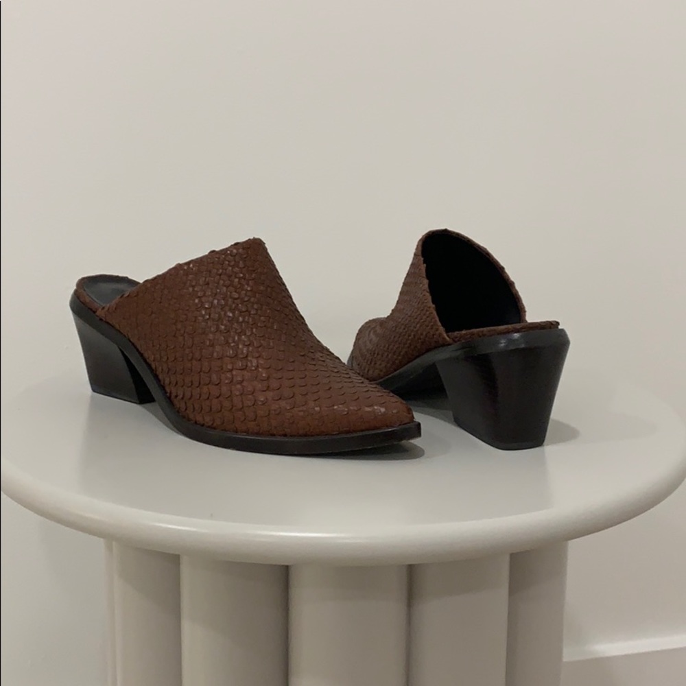 All Saints Slide On Heels